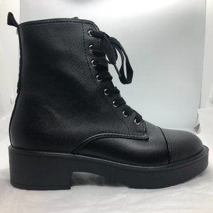 New: Calvin Klein Vegan Combat Boots Size 6.5